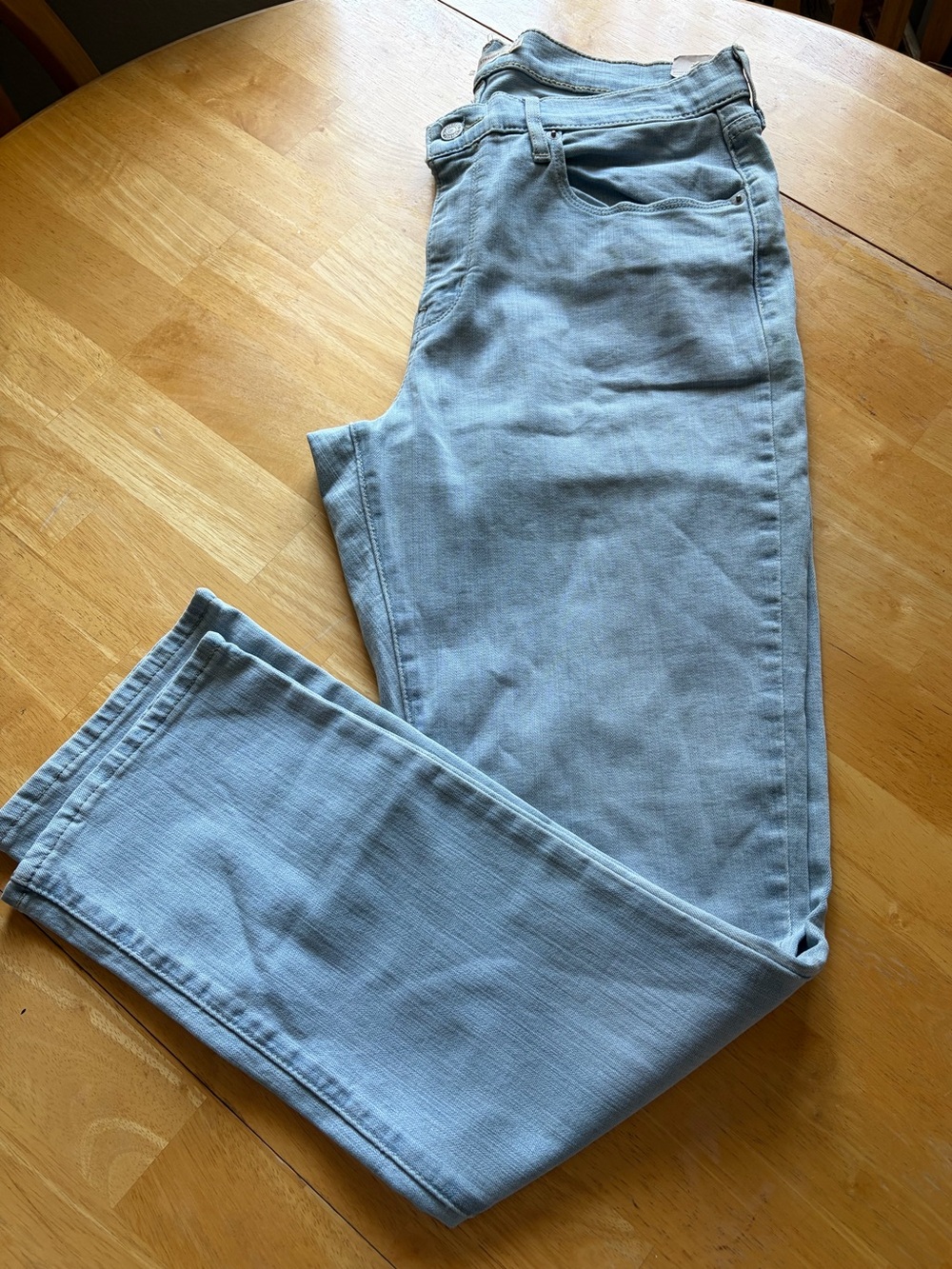 Levi's Light Blue Straight Leg Jeans